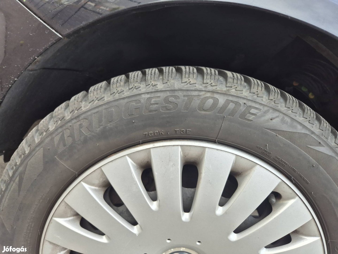 Akció: VW Passat R16 téli gumiszett, lemezfelnin [Bridgestone]